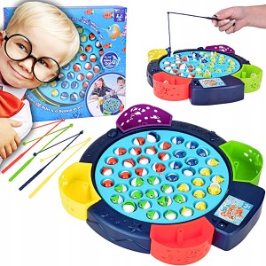 GRA ZRĘCZNOŚCIOWA ŁOWIENIE RYB RODZINNA INTEGRACYJNA RYBKI NA WĘDKE