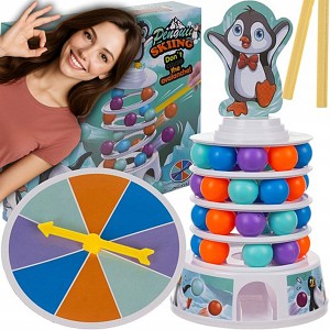 GRA ZRĘCZNOŚCIOWA DLA CAŁEJ RODZINY PINGWIN NA WIEŻY RODZINNA ZABAWA