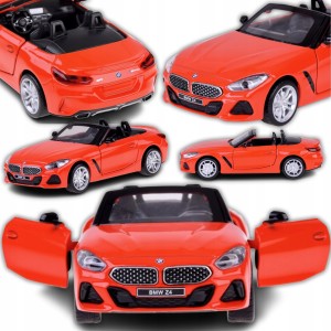 SAMOCHÓD MODEL KOLEKCJONERSKI AUTO METALOWE BMW Z4 M40i CABRIO INTERAKTYWNE