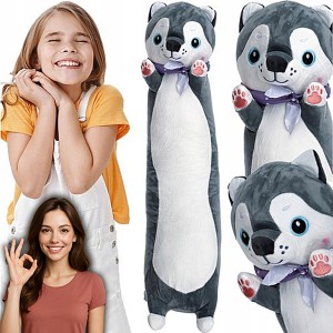 MASKOTKA PLUSZAK PIESEK DUŻY 70CM MASKOTKA PODUSZKA PRZYTULANKA NA PREZENT
