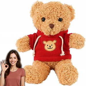 MIŚ PLUSZOWY 30cm MASKOTKA PLUSZAK PRZYTULANKA PREZENT DLA DZIECI MIĘKKI