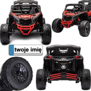 SAMOCHÓD AUTO BUGGY 4x4 POJAZD NA AKUMULATOR 800W DLA DZIECI SUPERCAR