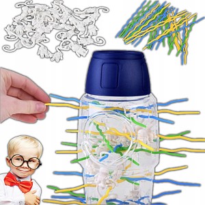 GRA RODZINNA RAKIETA SPADAJĄCY ASTRONAUTA GRA RAKIETA PATYCZNKI KOSMOS