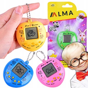 GRA ELEKTRONICZNA KIESZONKOWA TAMAGOCHI OPIEKUJ SIĘ I NAKARM ZWIERZĄTKO