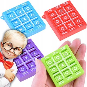 GRA KÓŁKO I KRZYŻYK DLA DZIECI KIESZONKOWA WERSJA ZABAWKA ZABAWKI MINI