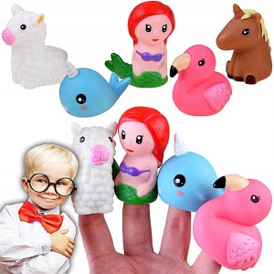 PACYNKI FIGURKI NA PALEC BAJKOWY ZESTAW ZABAWKA ZABAWKI DLA DZIECI 5 SZTUK