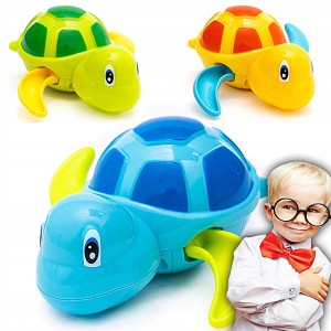 ŻÓŁW ŻÓŁWIK PŁYWAJĄCY NAKRĘCANY DO KĄPIELI SUPER PRZYJACIEL DLA MŁODSZYCH