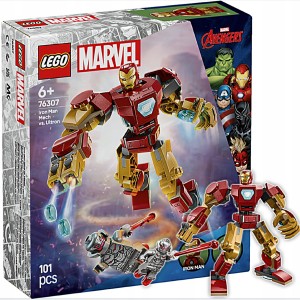 LEGO MARVEL SUPER HEROES MECH IRON MANA KONTRA ULTRON ORGINALNY ZESTAW