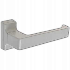 KLAMKA DO DRZWI OKIENNYCH BALKONOWYCH ALUMINIOWYCH ITALIA SREBRNA