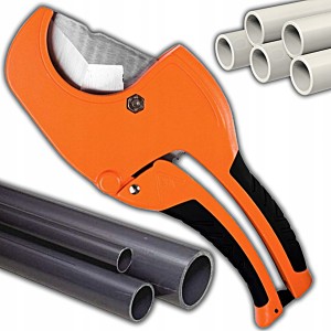 OBCINAK NOŻE NOŻYCE DO CIĘCIA RUR PCV PEX PE ALUMINIUM Fi CIĘCIA 3-63mm