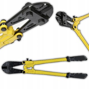 NOŻYCE UCINAKI RĘCZNE DO CIĘCIA PRĘTÓW ANTYPOŚLIZGOWE WYTRZYMAŁE 600mm