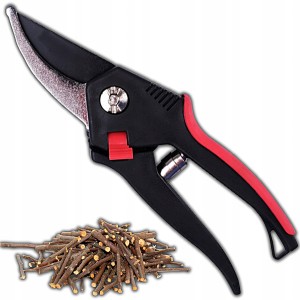 NOŻYCE RĘCZNE DO OGRODU SEKATOR OGRODOWY UNIWERSALNY 195mm Fi CIĘCIA 10mm