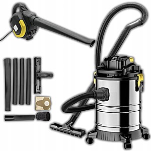 ODKURZACZ WARSZTATOWY Z FUNKCJĄ DMUCHAWY 1200W 25L 220-240 V ~ 50/60 Hz;