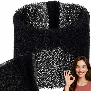 FILTR GĄBKOWY DO ODKURZACZA PIORĄCEGO 28x7.5cm PIANKA POLIURETANOWA GĄBKA