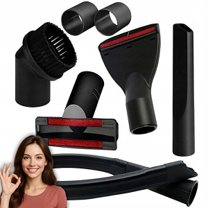 ZESTAW KOŃCÓWEK DO ODKURZACZA KARCHER 32-35MM UNIWERSALNY KOMPLET 7 CZĘŚCI