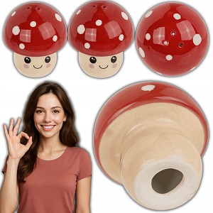 KAWAII MUCHOMORKI UROCZE SOLNICZKI I PIEPRZNICZKI W STYLU JAPOŃSKIM PREZENT