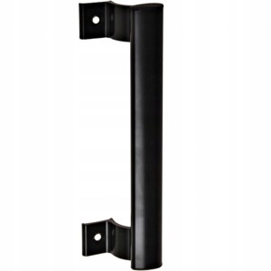 UCHWYT DRZWIOWY ALUMINIOWY DO BRAM PRZESUWNYCH SAMONOŚNYCH 195MM CZARNY