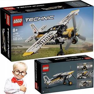 LEGO TECHNIC SAMOLOT TRANSPORTOWY ORGINALNY ZESTAW KLOCKÓW DLA DZIECI +8