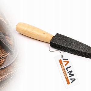 OSEŁKA OSTRZAŁKA DO NOŻY KOS Z KAMIENIA NATURALNEGO 115 x 35 x 14 mm TRWAŁA