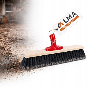 ZAMIATACZ MIOTŁA SZCZOTKA 50 CM ROZSZCZEPIONE WŁOSIE PET TRZON EXTRA CLICK