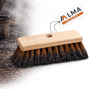 PĘDZEL SZCZOTKA SMOŁOWIEC DO LEPIKU MAS BITUMICZNYCH SMOŁY 200mm TRWAŁY
