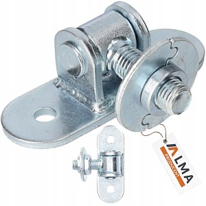 ZAWIAS REGULOWANY PRZYKRĘCANY M 12 L -35 30x90x4mm DO DRZWI BRAM FURTEK