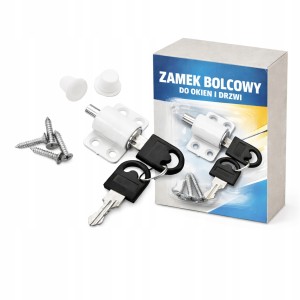 ZAMEK BOLCOWY ZAMKI BLOKADA ZAMKNIĘCIE ZABEZPIECZENIE OKNA OKIEN DRZWI