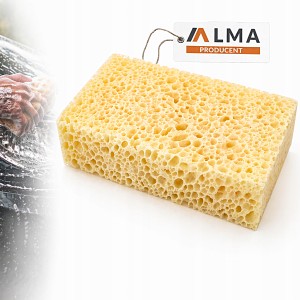 GĄBKA DO MYCIA PIELĘGNACJI SAMOCHODU PREMIUM SPRĘŻYSTA 20,5 x 12 x 6,5 cm