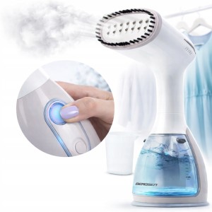 PAROWNICA DO UBRAŃ PAROWY STEAMER ŻELAZKO PAROWE 1500W 32g/MIN 280ml