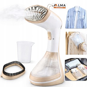 PAROWNICA DO UBRAŃ UNIWERSALNA 1600W STEAMER PAROWY ŻELAZKO PAROWE 26g/MIN