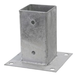 Podstawa słupa przykręcana 50x50 mm wspornik kotwa