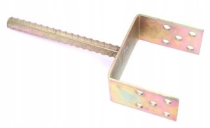 PODSTAWA SŁUPA KOTWA WSPORNIK STAŁA 160mm