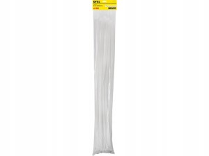 OPASKI ZACISKOWE 9.0 X 1000MM BIAŁE, NYLON 100 SZT