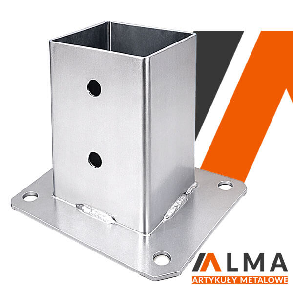 podstawa slupa 70x70 przykrecana