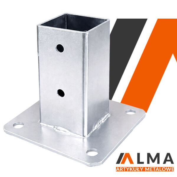 podstawa slupa 60x60 przykrecana